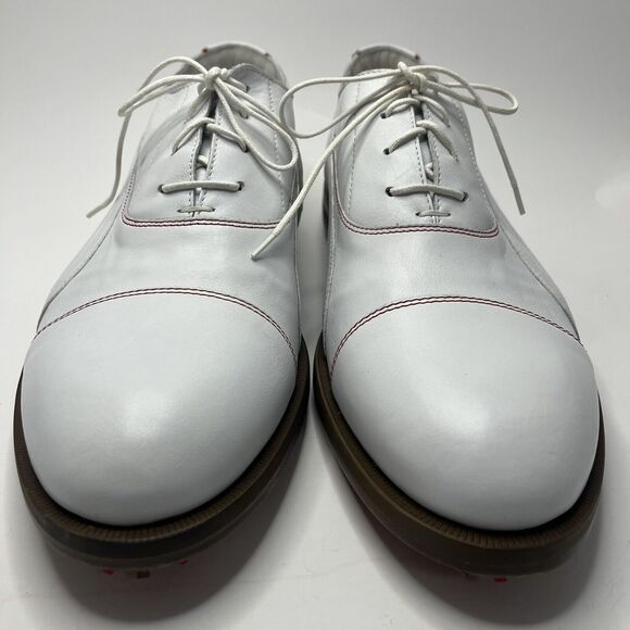 Puma Ferrari SF LUX Limited Size 10 White & Red Golf shoes Italian Leather NEW main image 7